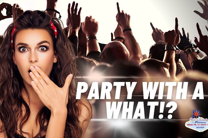 Las Vegas Nightclub Fast Entry With Party Bus - Iconic Las Vegas Sign Pass-By