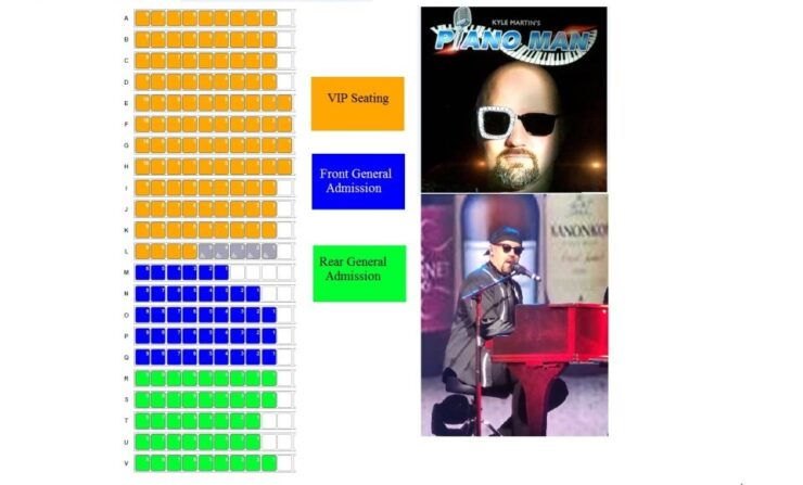 Las Vegas: Piano Man by Kyle Martin Live Show Tickets - Show Experience Highlights