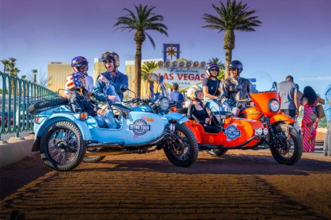 Las Vegas: Private 2-Hour Guided Sidecar Tour With Drink - Welcome to Las Vegas Sign