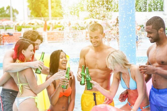 Las Vegas: Private Party Bus Day Club Crawl - Tour Description and Itinerary