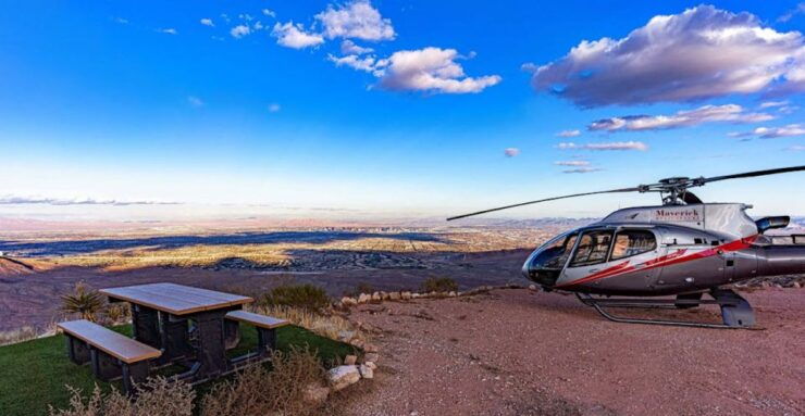 Las Vegas: Red Rock Canyon Helicopter Landing Tour - Experience