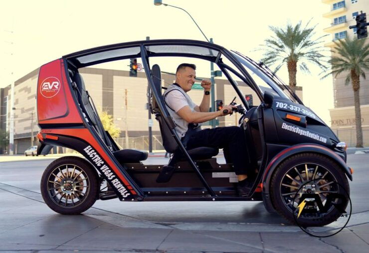Las Vegas: Self-Drive Strip Tour in an Electric EVR Car - Activity Details