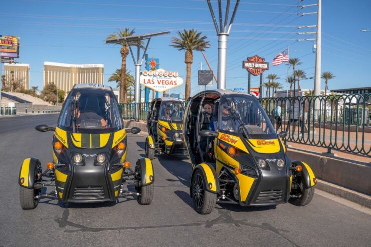 Las Vegas: Self-Drive Strip Tour in an Electric GoCar - Tour Highlights
