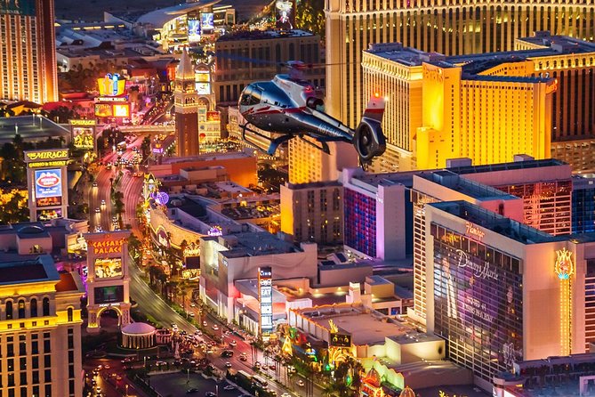 Las Vegas Strip Helicopter Night Flight With Optional Transportation - Pricing and Booking Details