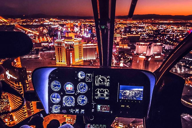 Las Vegas Strip Helicopter Night Flight With Optional Transportation - Overview of the Tour