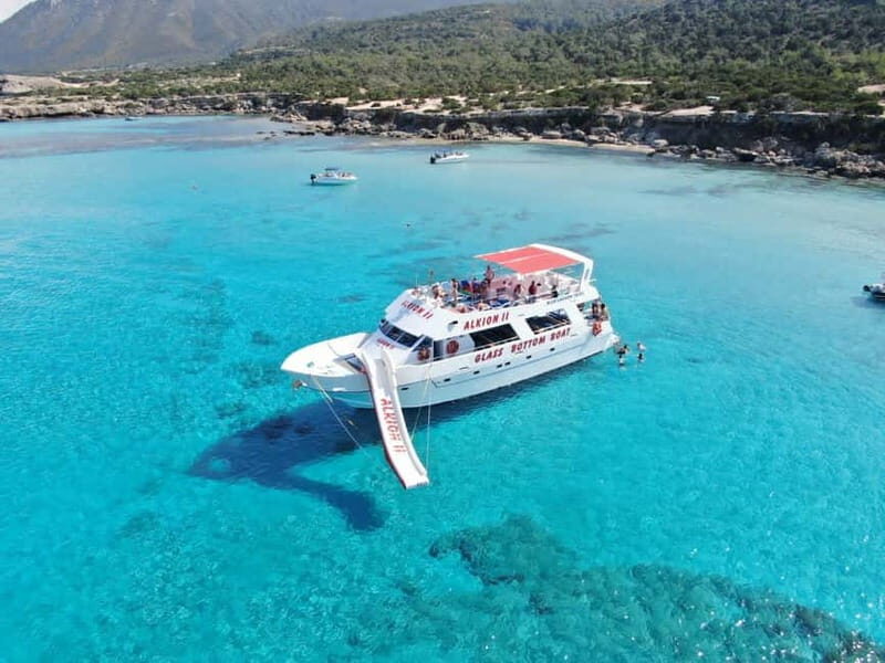 Latchi: Blue Lagoon Glass Bottom Boat Cruise with Drinks - A Closer Look at the Blue Lagoon Boat Experience