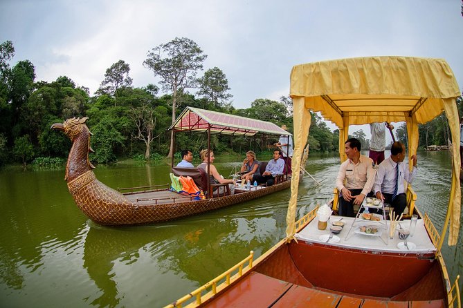 Late Afternoon Angkor Gondola Tour With Champagne and Canapés - Good To Know
