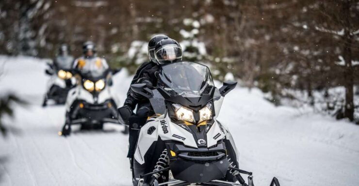 Laurentian Mountains: Guided Snowmobile Experience - Activity Details