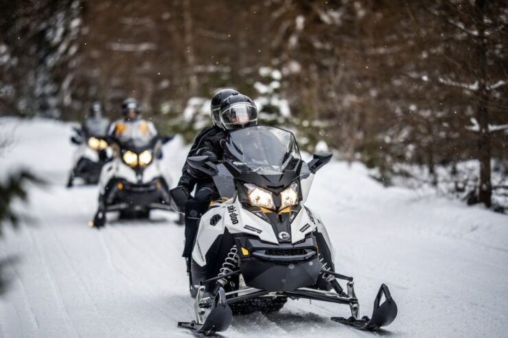 Laurentian Mountains: Guided Snowmobile Experience - Experience Highlights