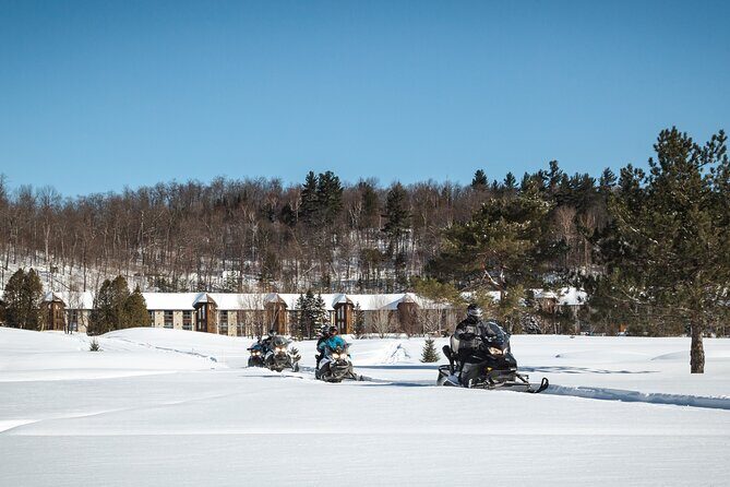 Laurentians: Guided excursion by snowmobile - What Reviewers Say