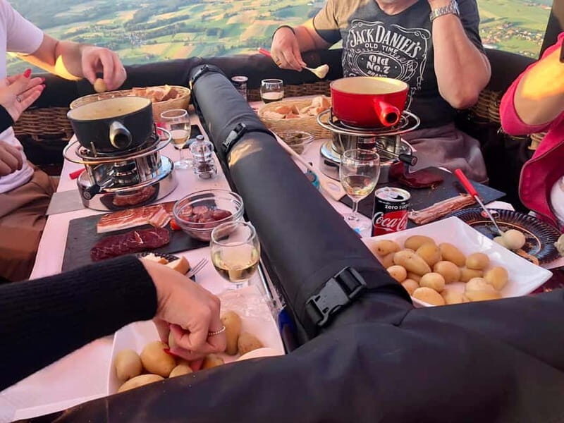 Lausanne: Swiss Fondue Flight in a Hot Air Balloon - Good To Know