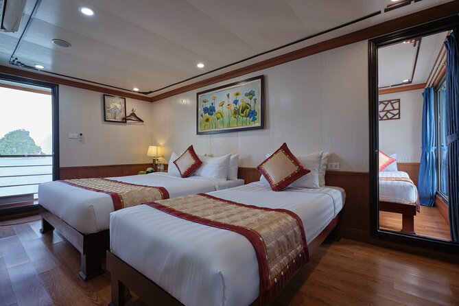 Lavender Elegance Cruise_Titop, Surprising Cave, Kayak,Cooking Class,Full Meals - Overview of Lavender Elegance Cruise