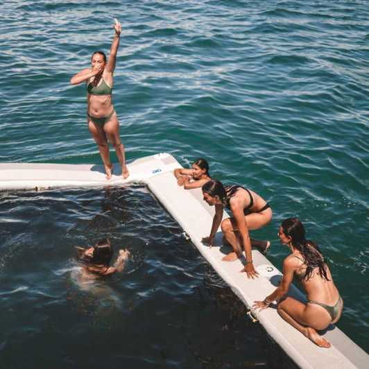 Le Grau-du-Roi: Pool Slide Party on a Catamaran - Key Points