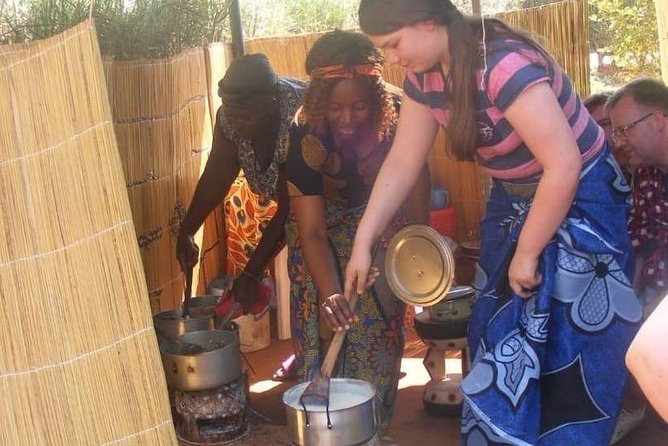 Learn to Cook Nshima, the Zambian Staple Food - Serving and Eating Nshima Traditionally