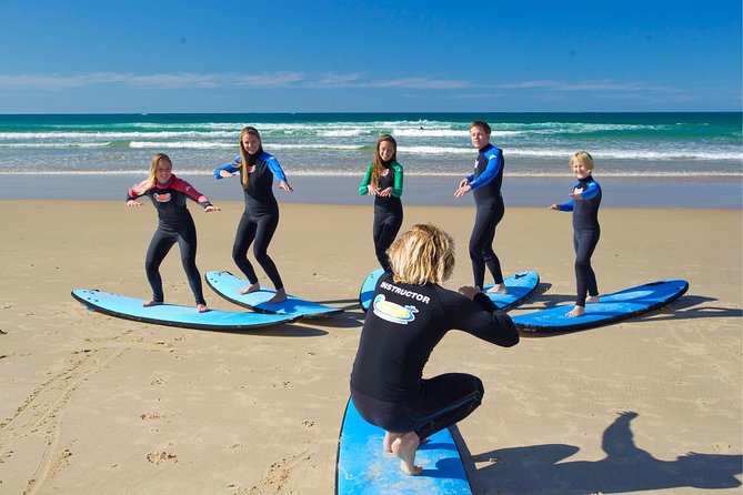Learn to Surf at Anglesea on the Great Ocean Road - Meeting and Pickup