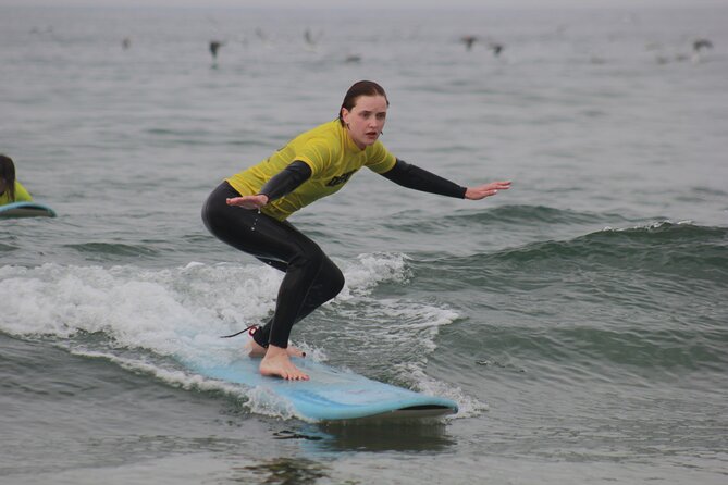 Learn to Surf Lesson With Transport From Porto - Common Questions