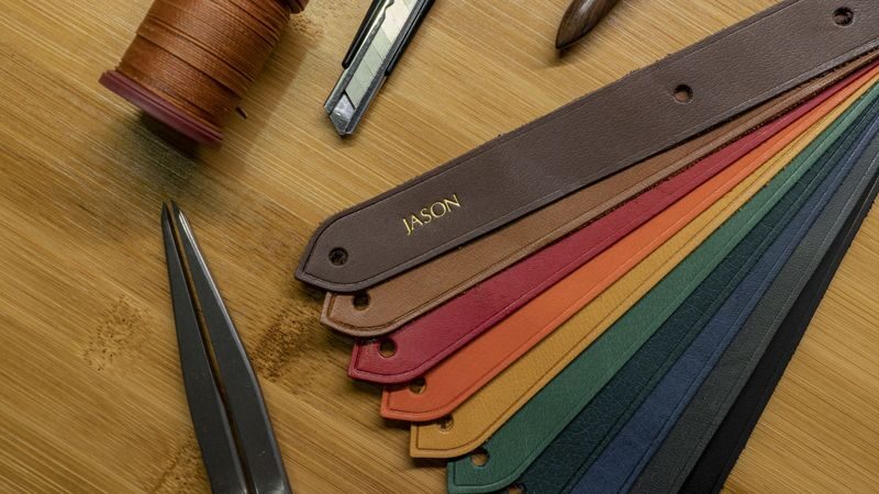 Leather Accessories Workshop by Crafune at New Bahru - From leather pieces to a finished pouch