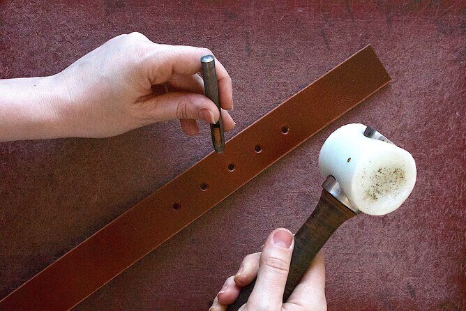 Leather belt making workshop - Good To Know