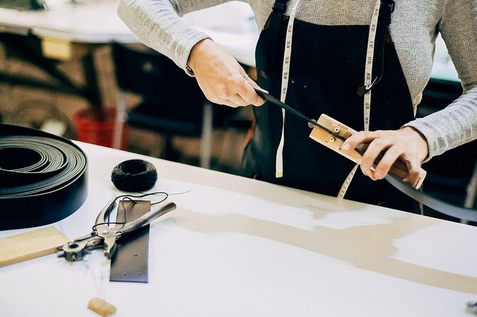 LEATHER GOODS WORKSHOP: Create and Design Your Belt - Workshop Details