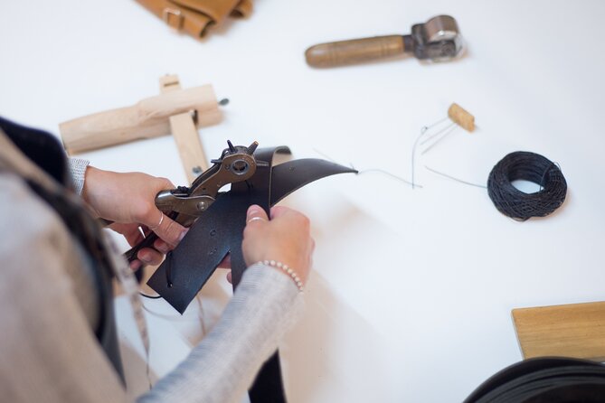 LEATHER GOODS WORKSHOP: Create and Design Your Belt - Workshop Expectations