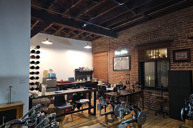 Leather Handbag Sip and Stitch at Rob Hall Design Studios - Practical Details and What to Expect