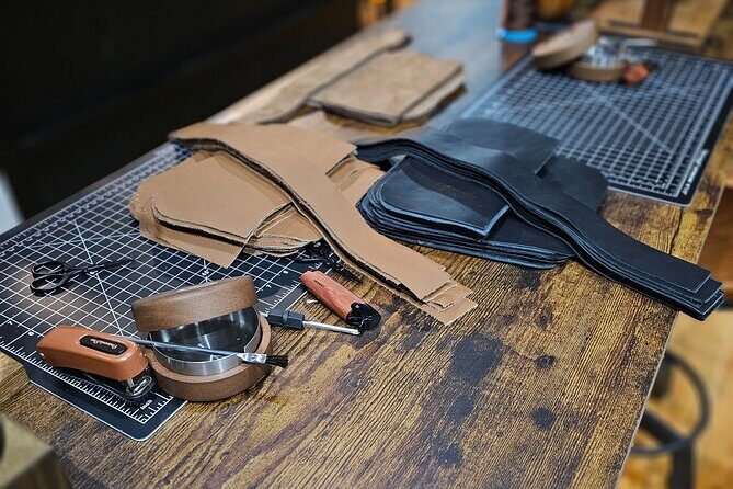 Leather Handbag Sip and Stitch at Rob Hall Design Studios - Who Would Love This Experience?