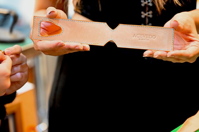 Leather Workshop in an Exclusive Parisian Fashion Studio - Inclusions Provided