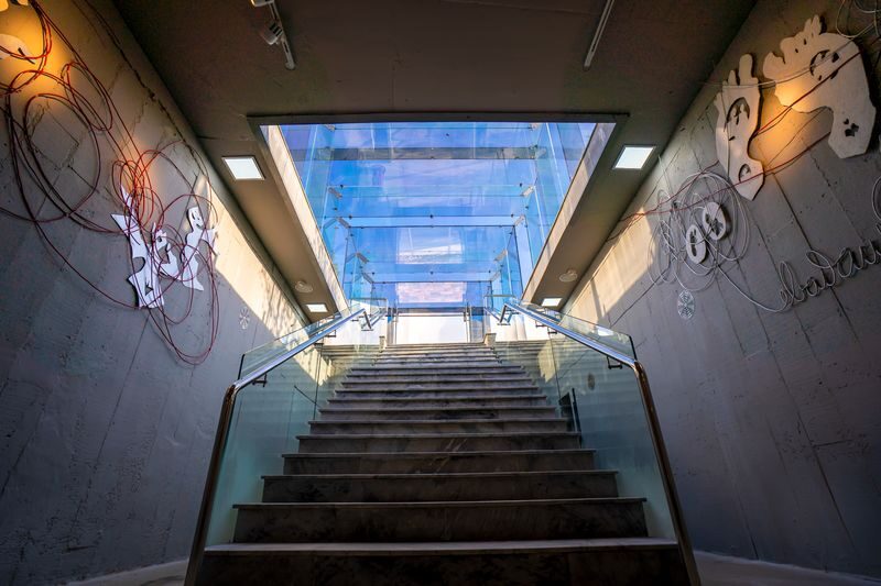 Lebadang Memory Space Art Museum Ticket in Hue - The underground exhibition space