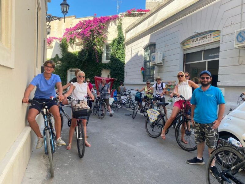 Lecce: Guided Tour & Street Food Tasting by Bike - Tour Highlights and Itinerary