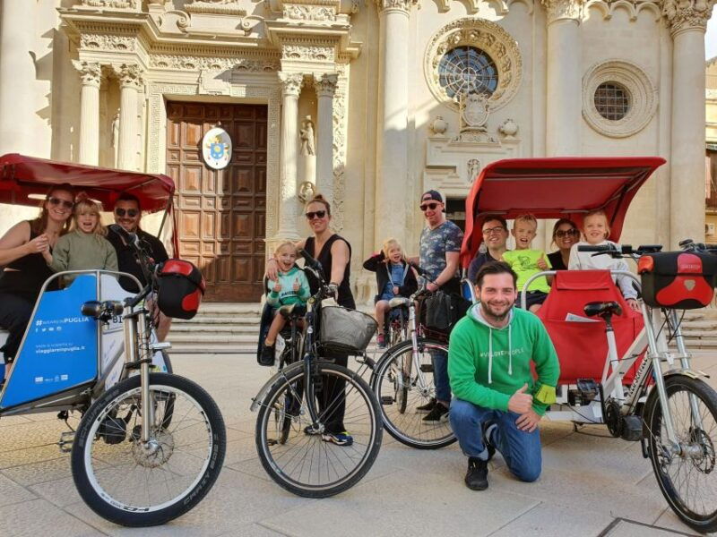 Lecce: Guided Tour & Street Food Tasting by Rickshaw - Good To Know