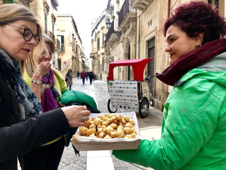 Lecce: Guided Tour & Street Food Tasting by Rickshaw - Inclusions and What to Expect