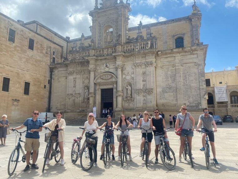 Lecce: Guided Tour & Wine Tasting by Bike - Wine Tasting: A Taste of Apulia