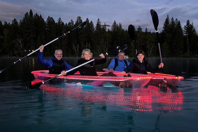 LED Illuminated Sunset Clear Kayak Tour //Kalispell, MT// - Exploring the LED Illuminated Sunset Clear Kayak Tour in Kalispell, Montana