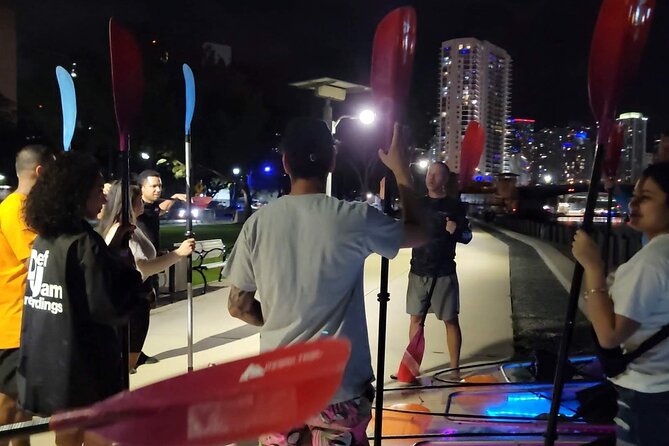 LED Light Kayak Miami City Lights Tour at Night - Tour Description and Equipment