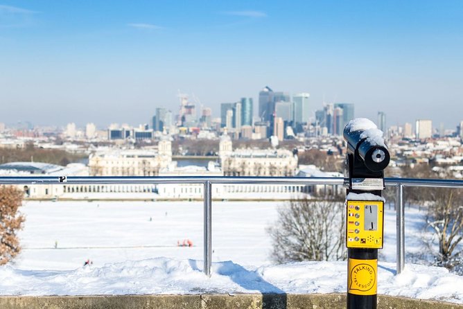 Leeds Castle, Canterbury Christmas Market, Dover & Greenwich on Christmas Eve - Greenwich: Experience Christmas Spirit in Royal Surroundings