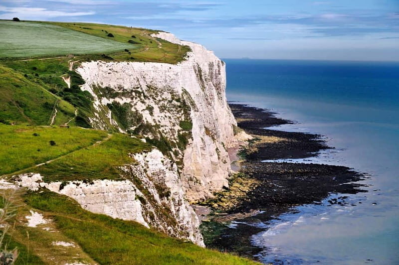 Leeds Castle, Canterbury, Dover, Greenwich Boat Ride & Snack - Dover and the White Cliffs: Nature’s Wall of Wonder