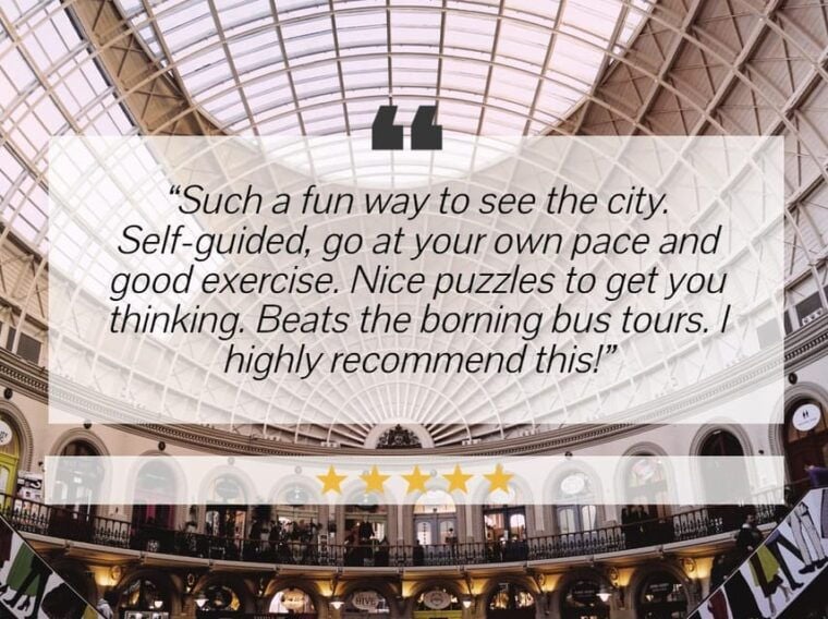 Leeds: City Walking Tour & Exploration Game - The Sum Up