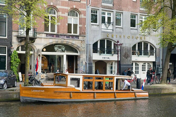 Leemstar Boat Cruise! Near Anne Frank House Departure! Buy Drinks on Board! - Cancellation Policy