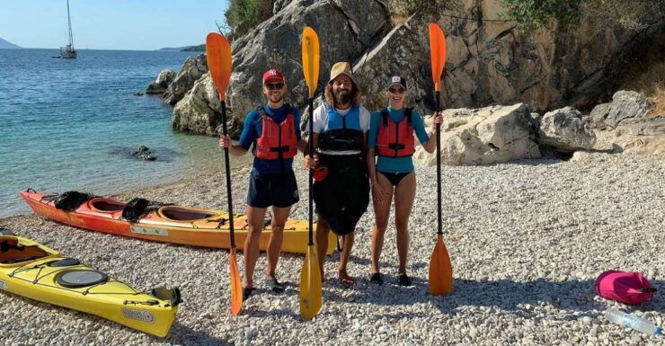 Lefkada: Agios Ioannis & Papanikolis Cave Kayak Tour - Tour Details