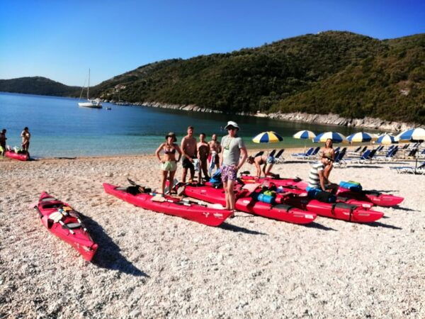 Lefkada: Blue Cave Kayak Tour With a Taste of Greece - Meeting and Starting Points