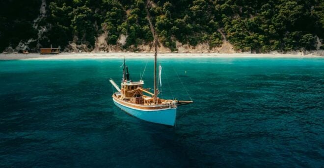 Lefkada: Private Cruise on a Traditional Kaiki Boat - Water Activities Available