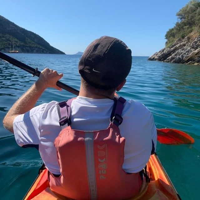 Lefkas: Hidden Blue Cave Half-Day Kayak Trip W/ Lunch - Meeting Point