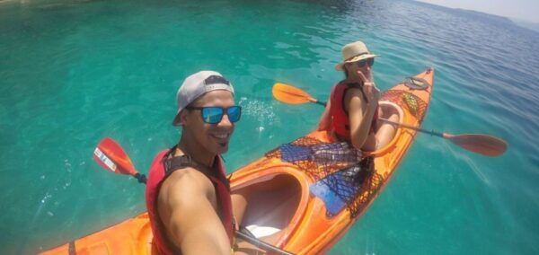 Lefkas: Hidden Blue Cave Half-Day Kayak Trip W/ Lunch - The Sum Up