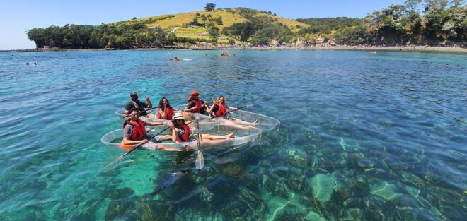 Leigh: Goat Island 60-Minute Clear Kayak Rental - Water Activity Options