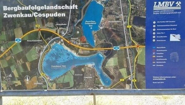 Leipzig. Diving Cospudener Lake - Nearby Attractions and Amenities