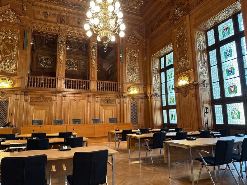 Leipzig: Guided tour of the Federal Administrative Court - Architectural Details and Decorations