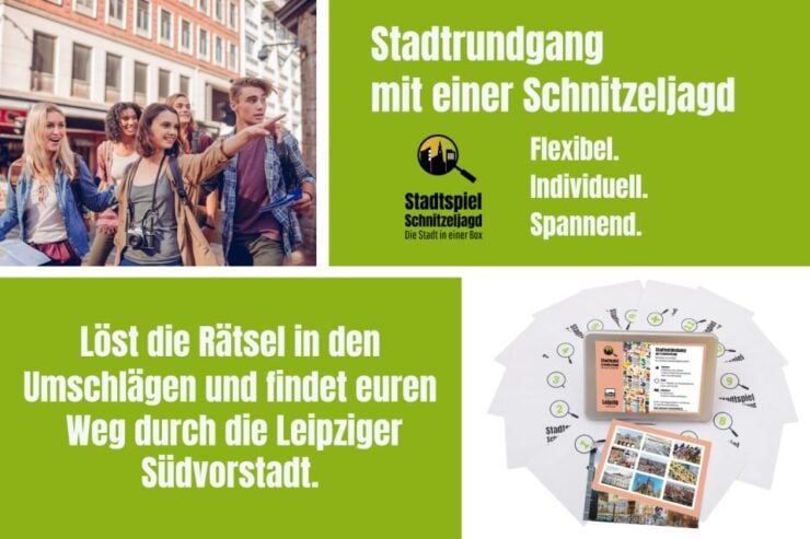 Leipzig: Scavenger Hunt Through the South of Leipzig - Experience Highlights