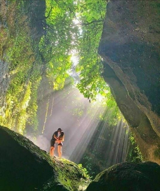 Lempuyang Temple, Hidden Waterfall & Rice Terrace Tour - Tukad Cepung Waterfall