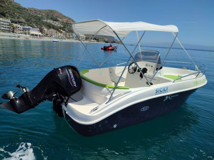 Letojanni: Boat Rental Without a License - Activity Details