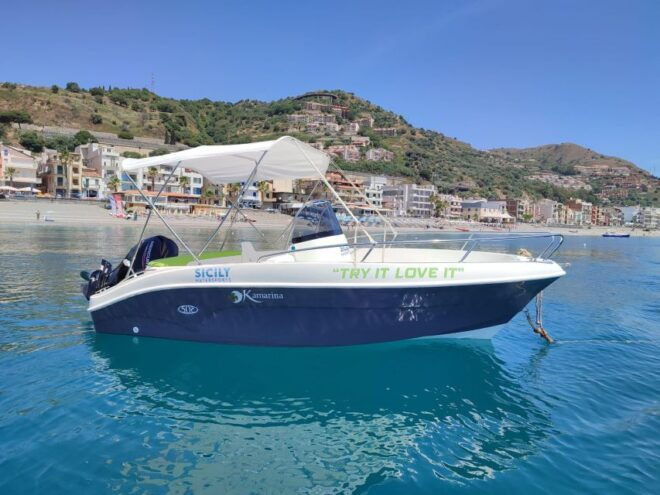 Letojanni: Boat Rental Without a License - Full Description